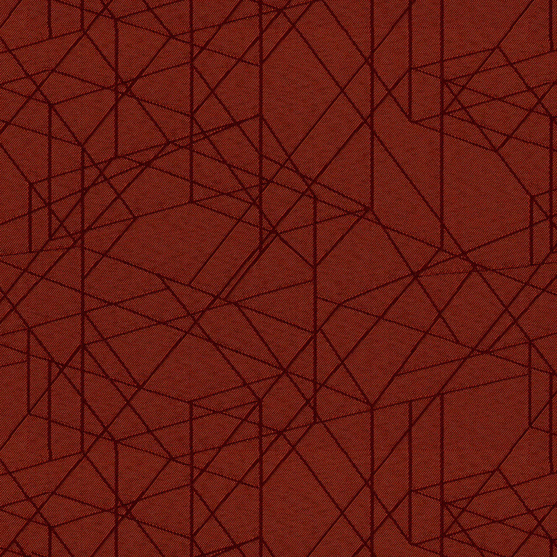 Tissu tissé en jacquard Crypton Rendition par The Yard, Coucher de soleil