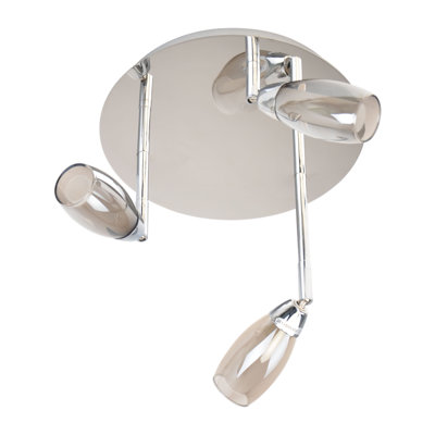 Cloche de cœur 10 po et projecteur 3 lumières Tameka