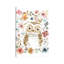 «Flowers and Friends Owl» par Carol Robinson, reproduction d'art sur toile tendue-55902771