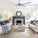 6 Aluminium Blades Indoor Ceiling Fan With Light Kit And Remote Control
