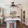 Gaspard 52'' Ceiling Fan with Light Kit