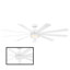 Ventilateur de plafond intelligent d'intérieur / extérieur à 9 pales Wynd XL avec télécommande et ensemble d'éclairage à DEL inclus, fonctionne avec Alexa et une application pour Android-55426052