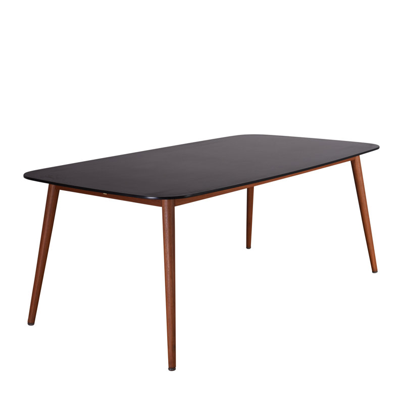 Ensemble de salle à manger Karg Modern Duracoar And Wood, Cinq articles : 1 table, 4 chaises