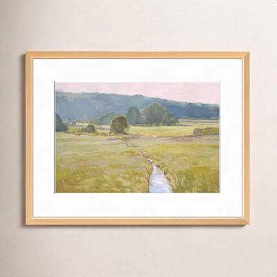 Summer Pasture II Painting by Stephen Calcasola
