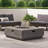 Square Iron Fire Pit-50 000 Btu-523138912