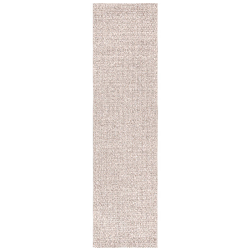 Sisal All-Weather Performance Solid Color Indoor/Outdoor Area Rug, Runner 2'2" x 8'
