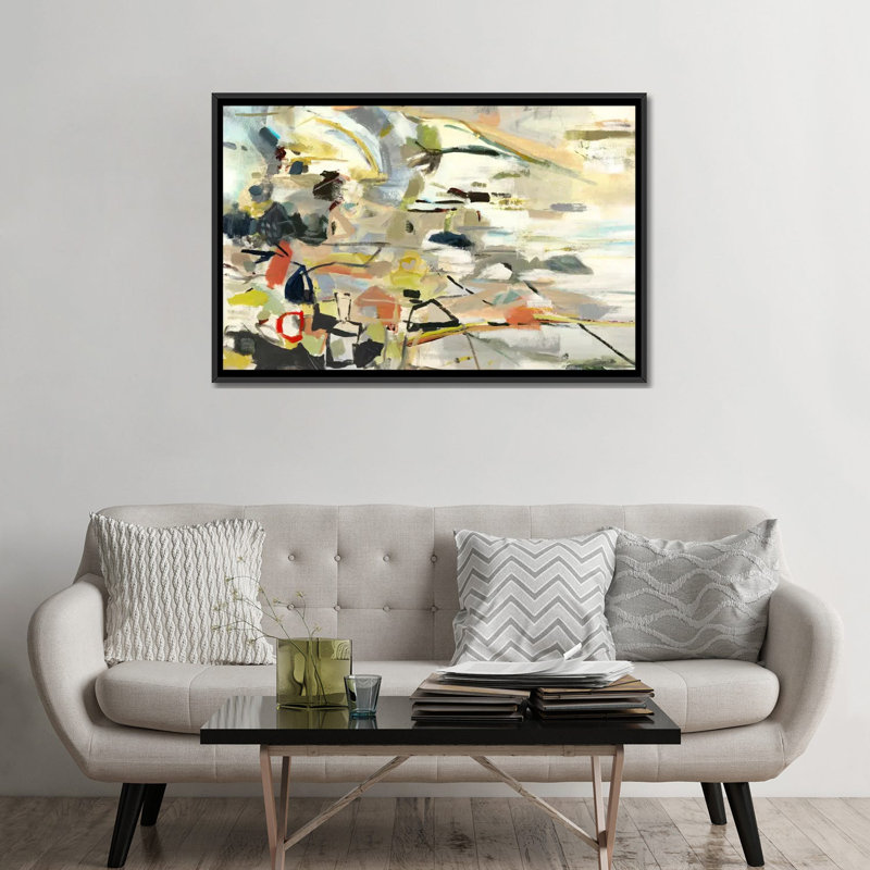 « modern times » par julien spencer, reproduction d’impression sur toile tendue, H 32 po x l 48 po x P 1,5 po, Pas de tapis