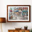 Café pittoresque - peinture encadrée-340469609-340469612