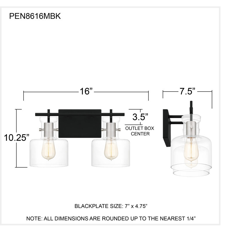 Bryton Dimmable Vanity Light, 3