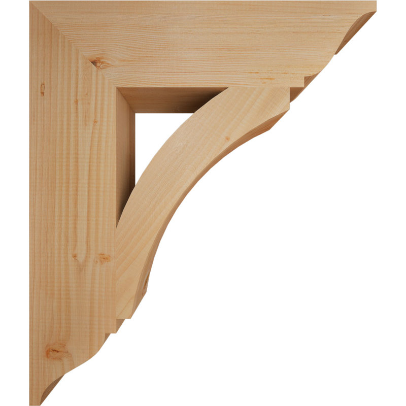 Support traditionnel Thorton, Douglas (lisse), H 28 po x l 5,5 po x P 24 po