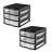 3 Drawer Stackable Drawer