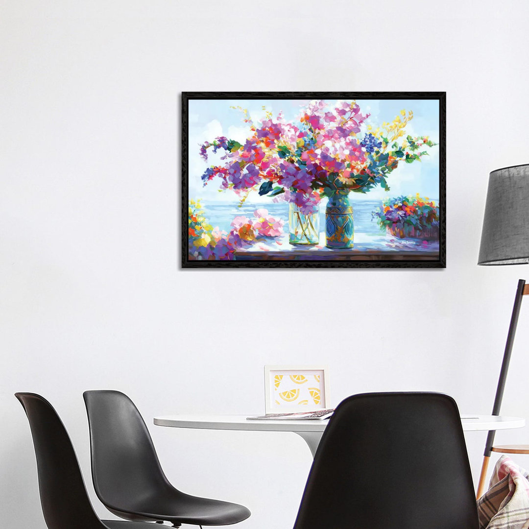 Blossoms Amidst The Ocean Breeze von Leon Devenice - Gallery-Wrapped Canvas Giclée on Canvas