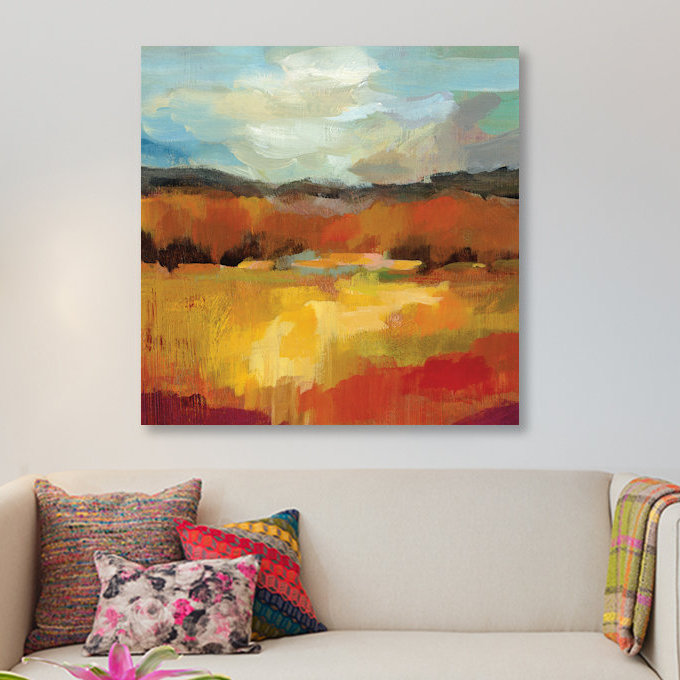 «August Moment II», reproduction d'impression sur toile tendue, H 37 po x l 37 po x P 1,5 po, Toile tendue, Pas de tapis