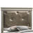 Elegant Silver Champagne Twin Bed-432830991