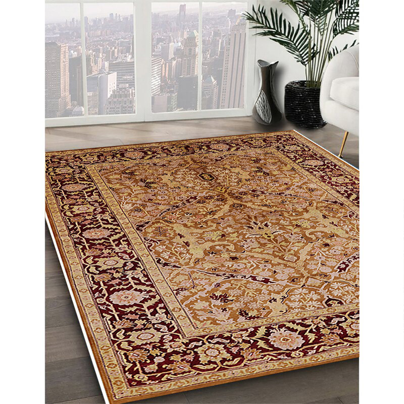 Christyna Oriental Indoor Rug, Round 7'