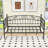 Twin Metal Daybed with Strong Slat