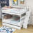 Darric Kids Full Over Full Bunk Bed with Trundle-538961157