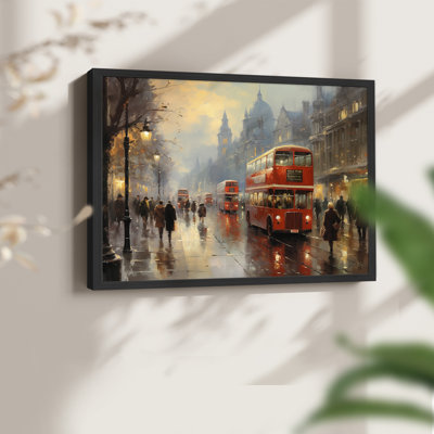Chirstmas Art-CDXVI -Framed Print - Restickable