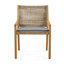 Ensemble de 2 chaises d'extérieur modernes
