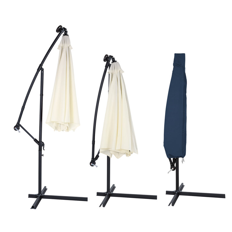 Outdoor Patio Umbrella Cover, 350cm H x 45cm W x 45cm D, Blue