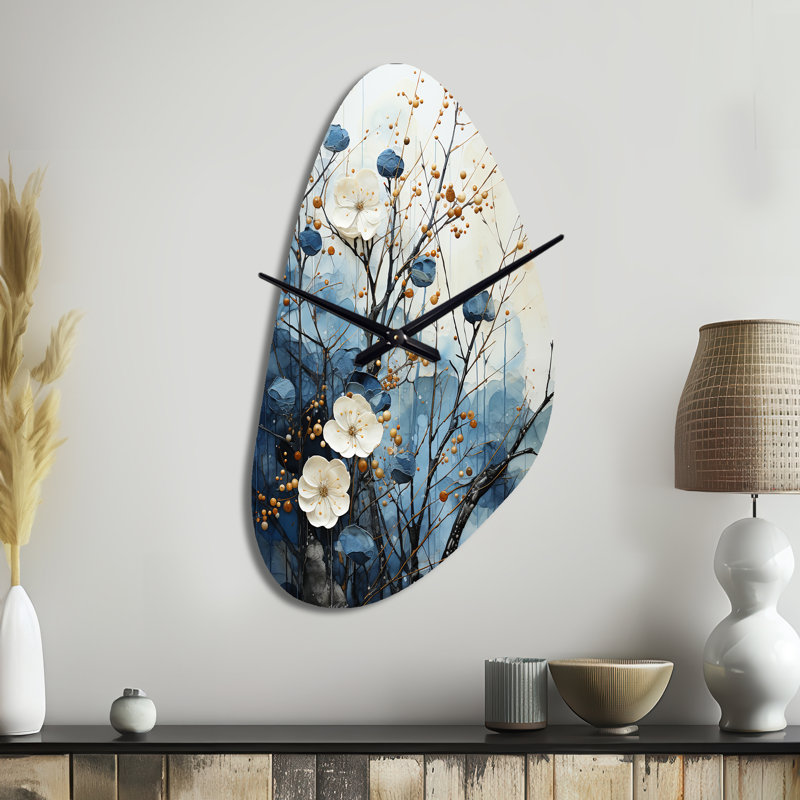 Grande horloge murale bleue - Japon, Moyenne