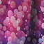 Popart dégradé mauve à pois - Rideau abstrait - Rideau occultant - 1 panneau-107551605