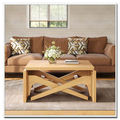 2 in 1 table, Expandable coffee table