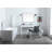 Hudson 42 " W 1 Single Vanity Bathroom Vanity With Engineered Marble Top-93548971