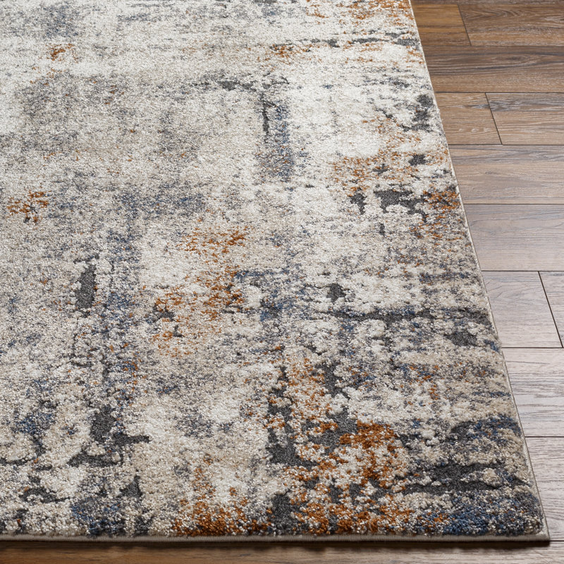Dunigan Abstract Indoor Rug, Rectangle 2' x 3'