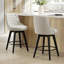 Tabouret de comptoir pivotant Arathorn-959150869