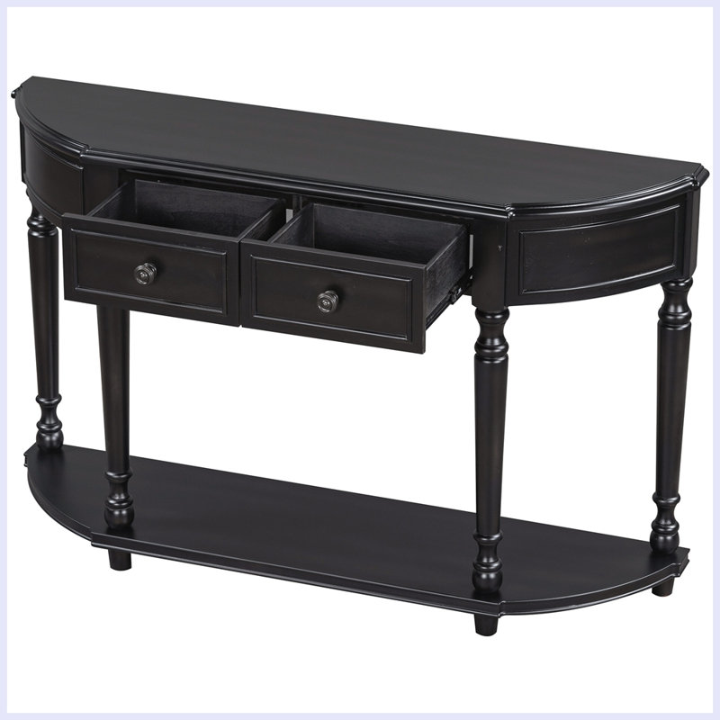 Console Roshawna 52, Espresso, Espresso, H 33,5 po x l 52 po x P 13 po