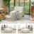 Compression Comfy Cloud 30" Wide Sofa Corner Chair-1042448818