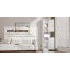 Grande armoire de rangement pour salle de bain avec 2 portes de grange, 1 tiroir, des tablettes réglables et une conception étroite pour une utilisation polyvalente dans plusieurs pièces-2058890971