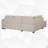 Cassan Upholstered L-Shaped Sectional Left Hand Facing-560008785