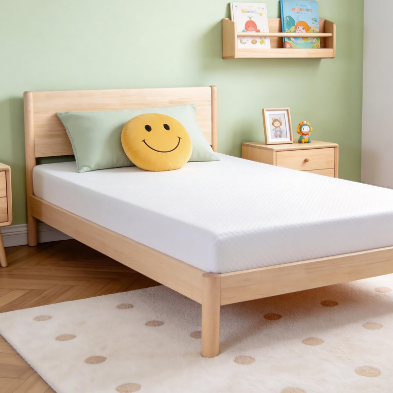 Matelas simple en mousse mémoire de 12,7 cm (5 po) livré en boîte, confort moyen, soulagement des points de pression, pour lit superposé, chambre à coucher et chambre d'amis, certifié CertiPUR-US