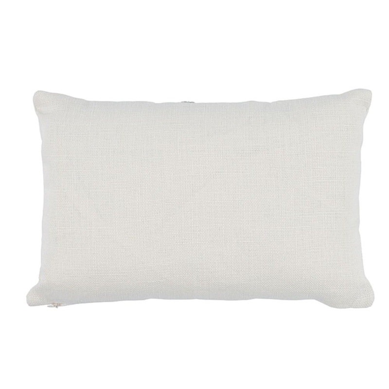 Ashoka Pillow, Ivory/Blue