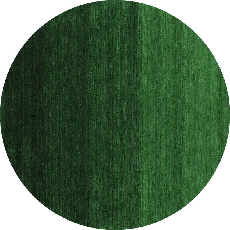 Washable Abstract Indoor Rug, Round 4'