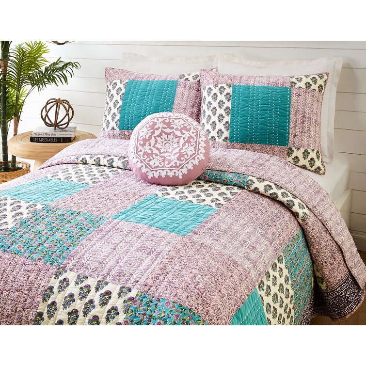 Jessica Simpson Home Cotton Floral Quilt & Reviews - Wayfair Canada