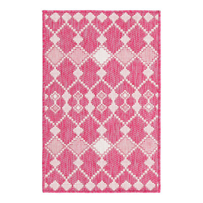 Tapis d'extérieur Magenta_Unique Loom Traliccio