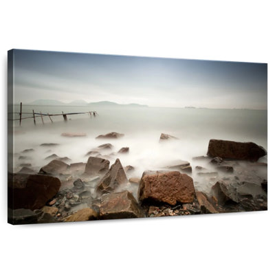 Plage brumeuse Gillard