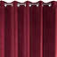 Staunton 100% Polyester Blackout Curtain Single Panel