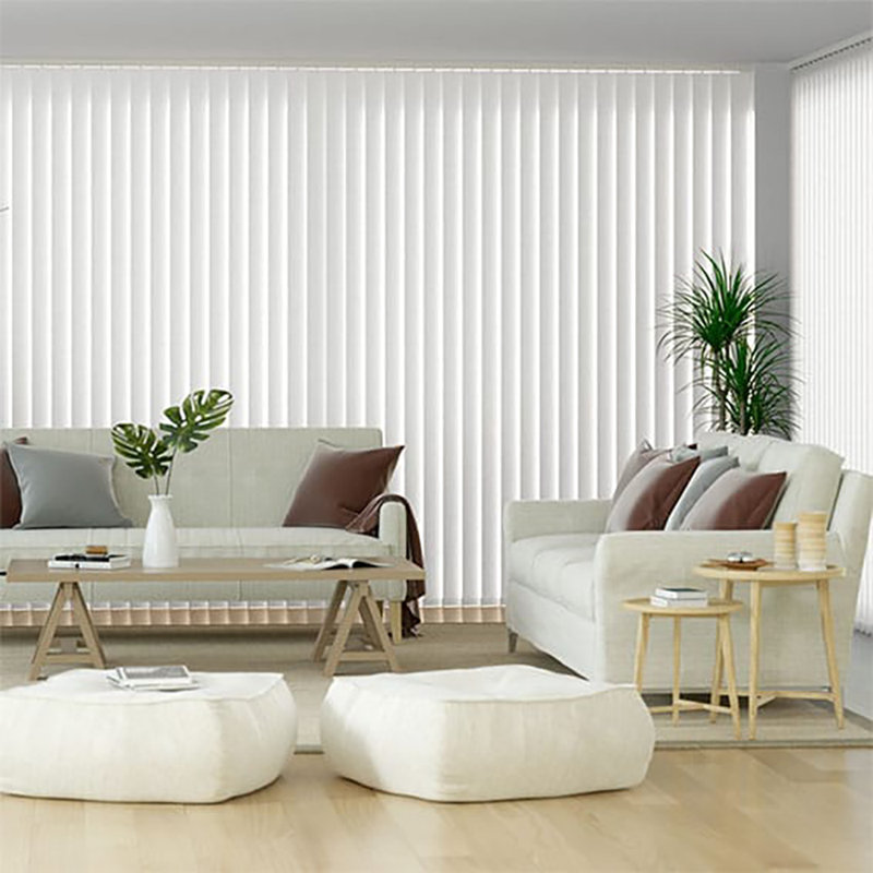 Room Darkening Vertical Blind, 145 cm L x 90 cm W