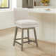 Bethea Upholstered Swivel Counter Stool