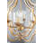 Open Frame Design 4 Light Metal Chandelier With Adjustable Chain
