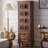 Nut-brown Solid Wood+Glass Display Cases