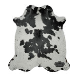 Natural Chromatic Black & White Cowhide Rug