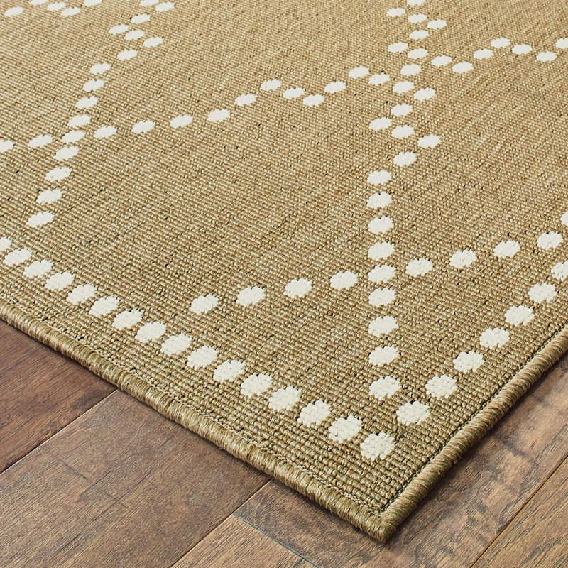 Tapis intérieur / extérieur Anastasaos, Rectangle 5 pi 3 po x 7 pi 6 po