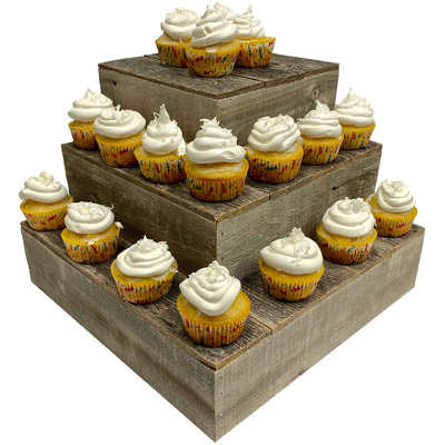 Wood Cake Stand