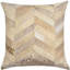 Coussins décoratifs en cuir de vache Canvello