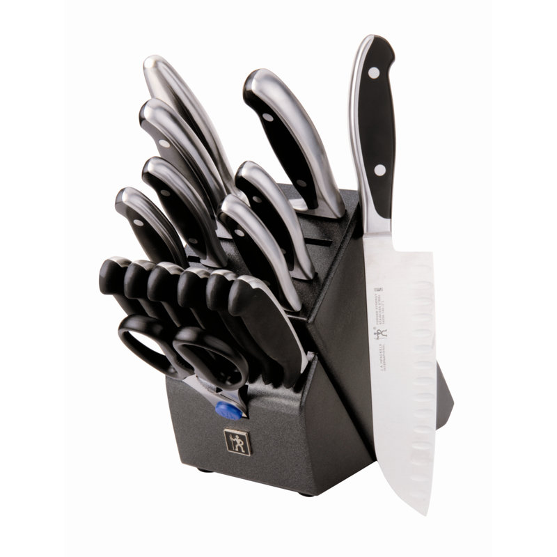 HENCKELS Forged Synergy 16-Piece East Meets West Knife Block Set